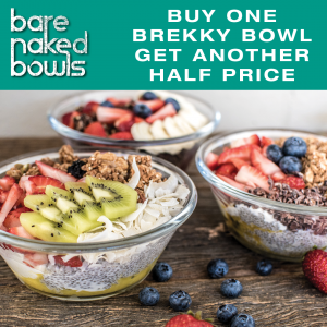 Buy One Brekky Bowl Get Another Half Price